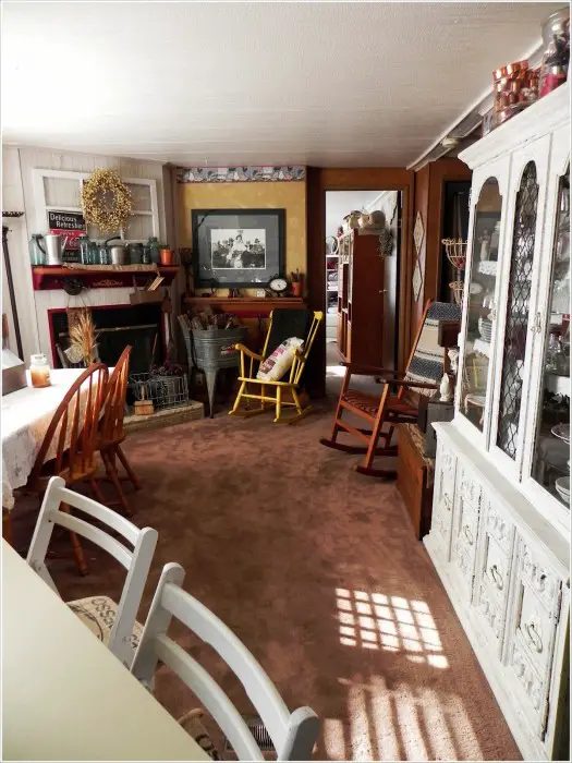 dining room ideas for a mobile home