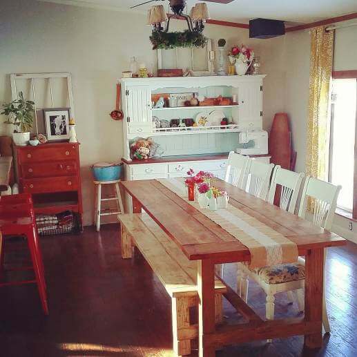 Country Cottage Manufactured Home Decorating ideas- Dining Room 2