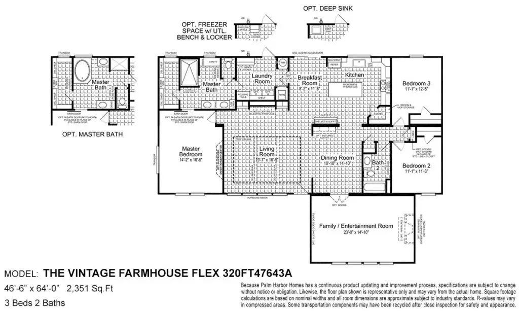 Farmhouse Flex Floor Plan