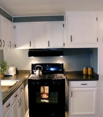 single wide kitchen remodel-stove