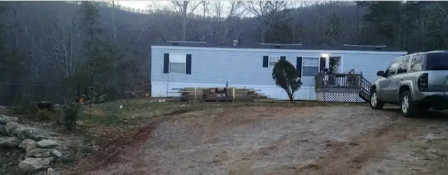 building a two-story addition onto a manufactured home - the single wide before the additon