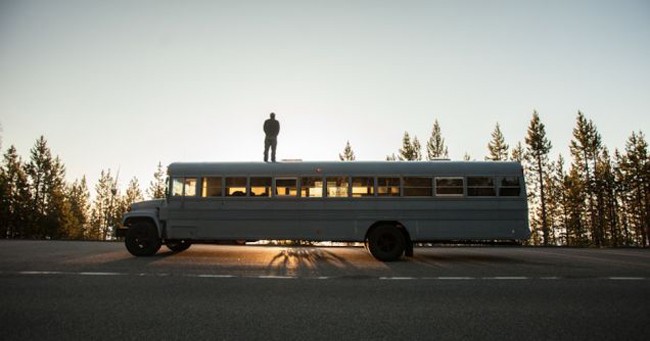 vintage buses-bus exterior
