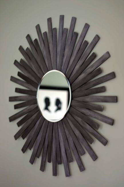 cheap-wall-art-ideas-starburst-mirror-from-paint-sticks