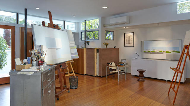 complete 1964 mobile home remodel - after - studio