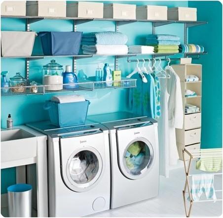 laundry room makeover ideas - fresh and clean