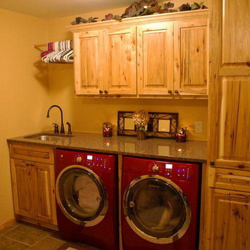 laundry room makeover ideas - wood
