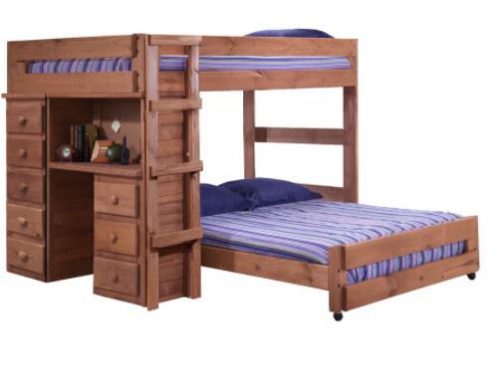 Smart multi-function furniture that's perfect for a small mobile home-wood bunk beds